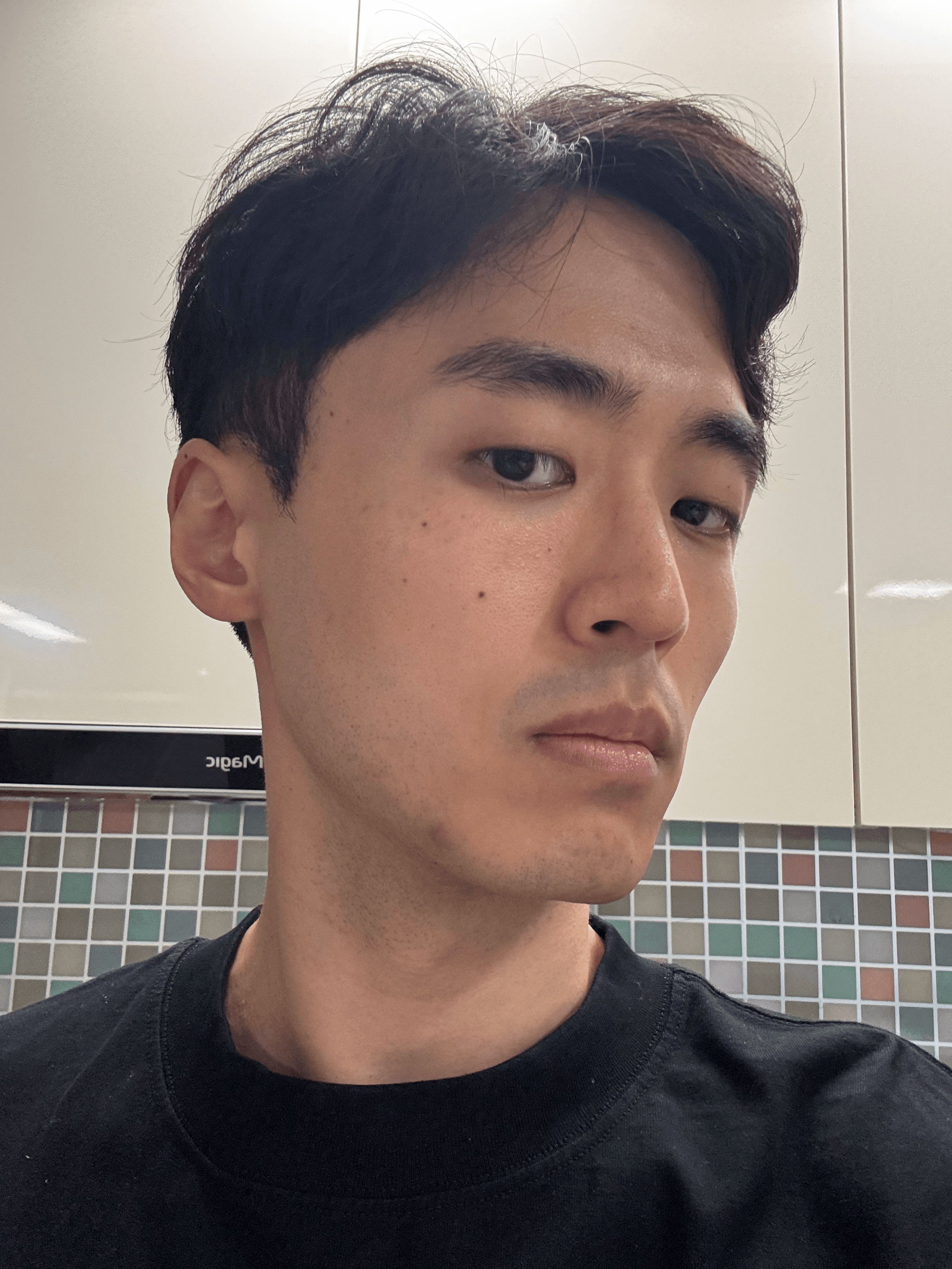 Example 45° angle selfie